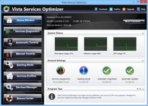 Vista Services Optimizer