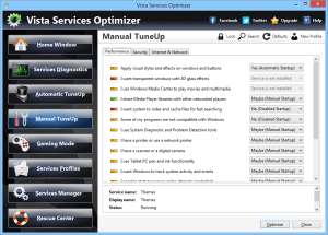 Vista Services Optimizer