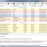 PC Services Optimizer - Services Manager