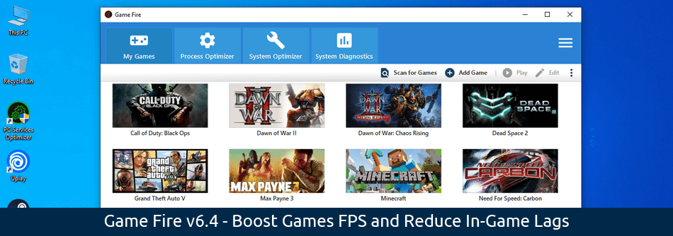 Game Fire 6.4 - Game Booster - Boost Games FPS