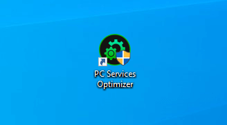 PC Services Optimizer Desktop shortcut