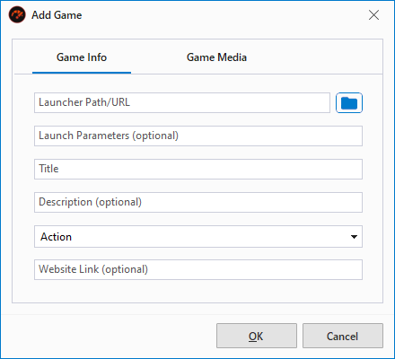 PC Game Booster - Add/Edit Game