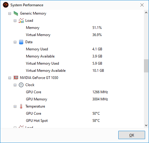 Game Fire - System Performance