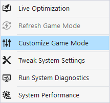 Game Fire - Customize Game Mode